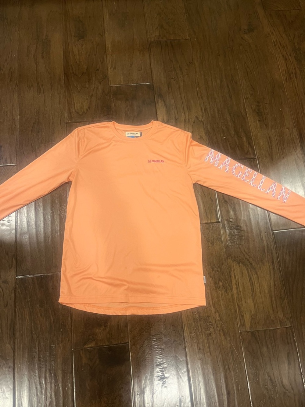 Magellan Outdoors Orange Long Sleeve Shirt